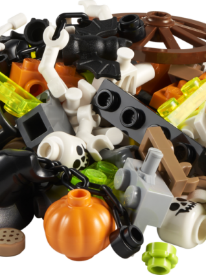 Home Pile of Lego parts related to halloween