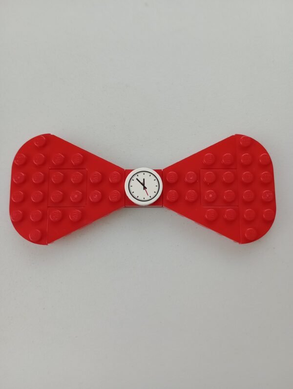 Lego Adult Bow Tie Rounded Tile Red Afgeronde strik van Lego®