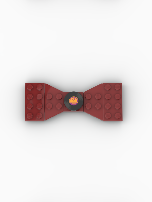 Vlinderdas kind met print van Lego®