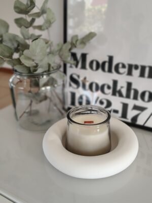 New Page Concrete white decorative bowl